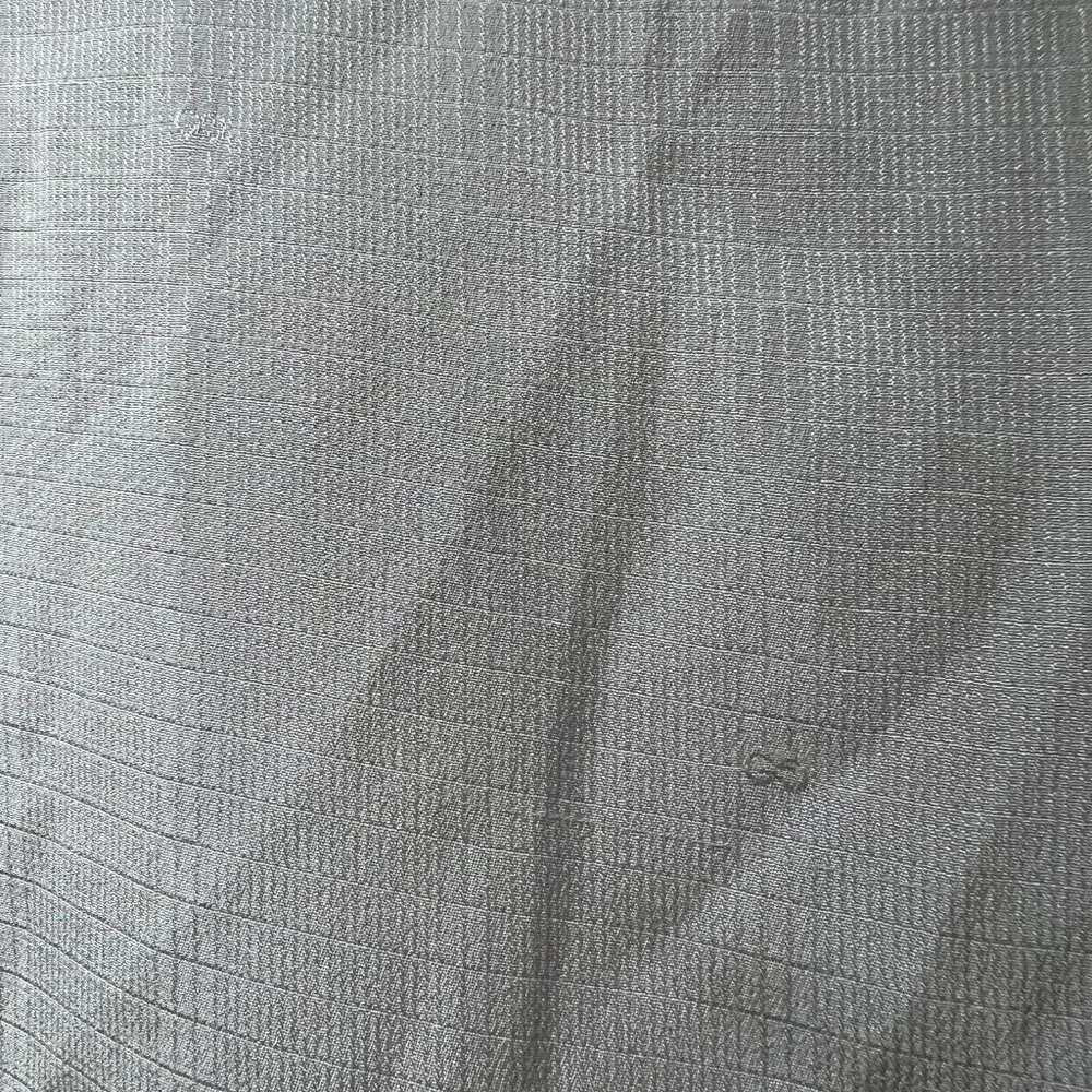 GUCCI Monogram Fabric 100% Silk‎ Taupe Button Down Men 15 1/2-39 AUTH VTG NWOT